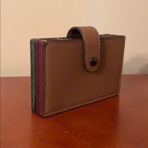 Coach Accordion Card Case